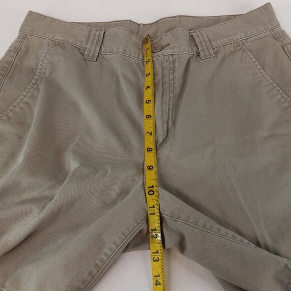 The North Face Tan Flat Front Shorts Classic Style - Picture 8 of 13